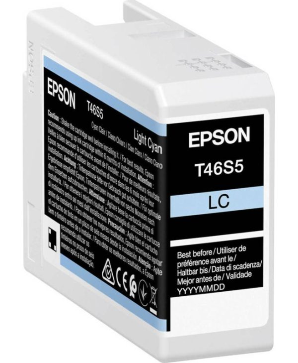 Epson T46S5 Ink Light Cyan 25ml C13T46S500