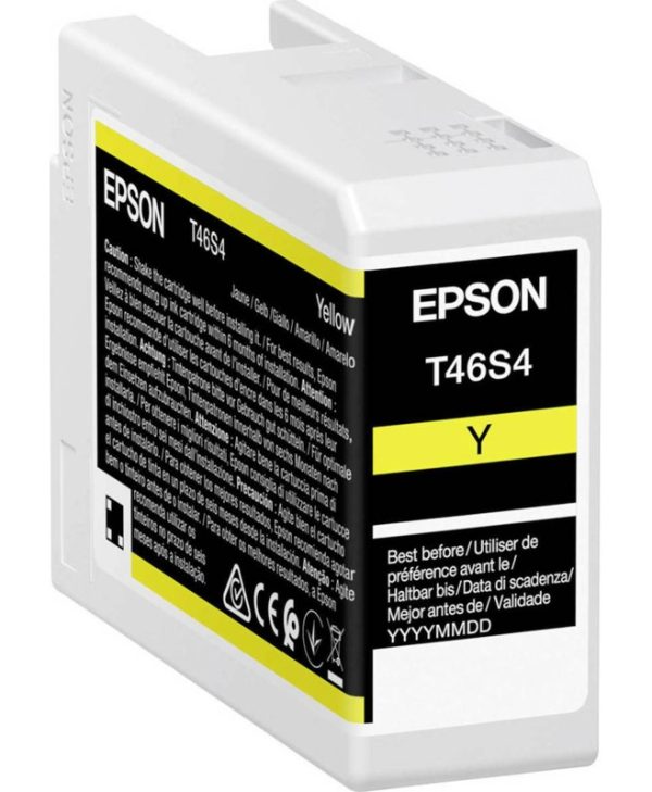 Epson T46S4 Ink Yellow 25ml C13T46S400