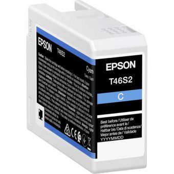 Epson T46S2 Ink Cyan 25ml C13T46S200