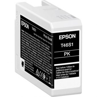 Epson T46S1 Ink Black 25ml C13T46S100