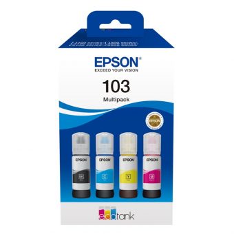 Epson 103 Ink Multipack BK/C/M/Y 4x65ml C13T00S64A
