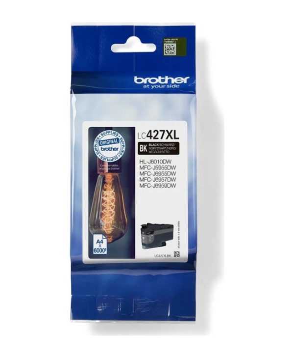 Brother LC-427XLBK Ink Black 6k Pgs