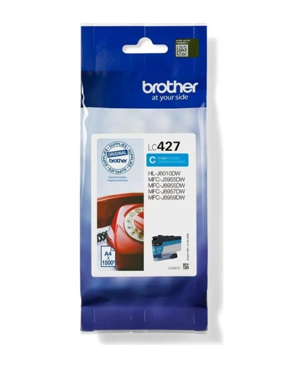 Brother LC-427C Ink Cyan 1.5k Pgs