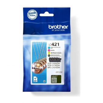 Brother LC-421VAL Ink MultiPack BK/C/M/Y 4x200Pgs