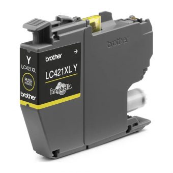 Brother LC-421XLY Ink Yellow 500 Pgs - Image 2