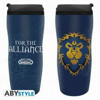 Abysse World Of Warcraft "Alliance" 355ml Travel Mug ABYTUM015