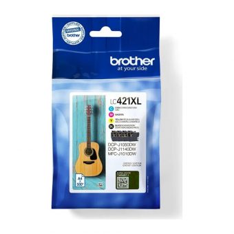 Brother LC-421XLVAL MultiPack BK/C/M/Y 4x500 Pgs