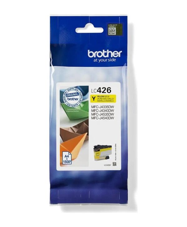 Brother LC-426Y Ink Yellow 1.5k Pgs
