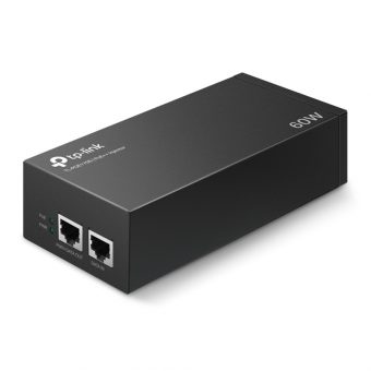 TP-Link Gigabit PoE++ Injector 60W Black TL-POE170S