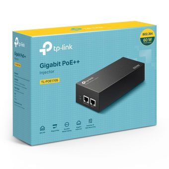 TP-Link Gigabit PoE++ Injector 60W Black TL-POE170S - Image 3