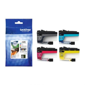 Brother LC-426 Ink MultiPack BK/C/M/Y LC426VAL - Image 2