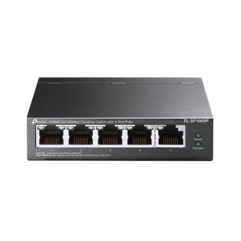 TP-Link 5-Port Megabit Desktop Switch with 4-Port PoE+ TL-SF1005P V2