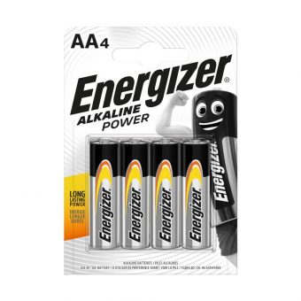 Energizer  AA-LR6 Alkaline Power 1.5V, 4 pieces 7638900246599