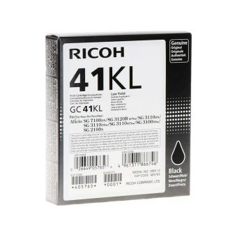 Ricoh GC-41YKL Ink Black 600 Pgs 405765 - Image 2