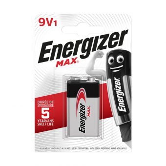 Energizer  6LR61 Alkaline Max 9V, 1 piece 7638900426663
