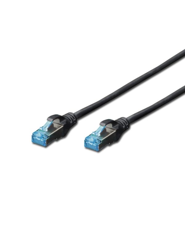 Digitus S/FTP RJ45 Cat.5e Snagless 5m Black DK-1531-050/BL