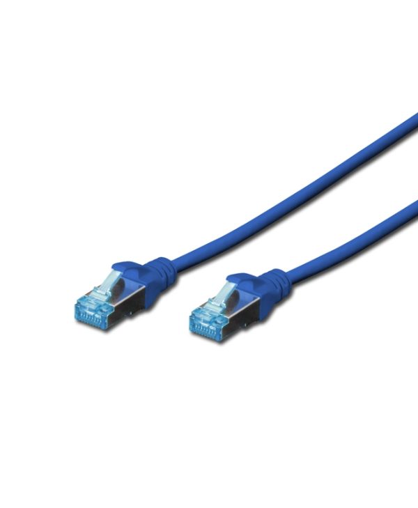 Digitus S/FTP RJ45 Cat.5e Snagless 0.5m Blue DK-1532-005/B