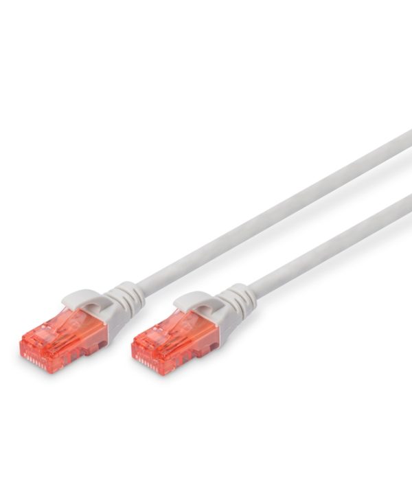 Digitus UTP RJ45 Cat.6 LSZH Snagless 1m Ivory DK-1617-010