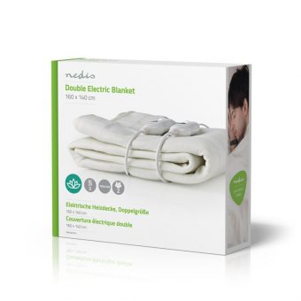 Nedis Double Electric Blanket 140x160 cm L PEBL110CWT2 - Image 9