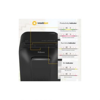 Fellowes Powershred LX200 Micro Cut Shredder 5502201 - Image 4
