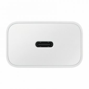 Samsung Φορτιστής με Θύρα USB-C και Καλώδιο USB-C PD15W, Λευκός  EP-T1510XWEGEU - Image 4