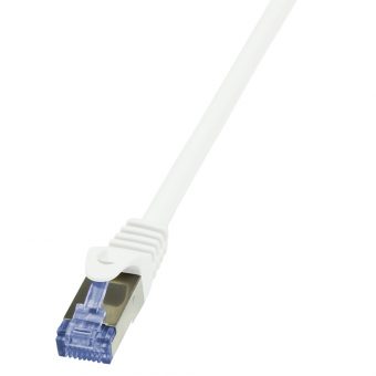 Logilink PrimeLine S/FTP Cat.6a RJ45 LSZH Snagless 5m White CQ3071S