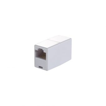 Logilink UTP Cat.5e RJ45 Inline Coupler Unshielded White MP0031