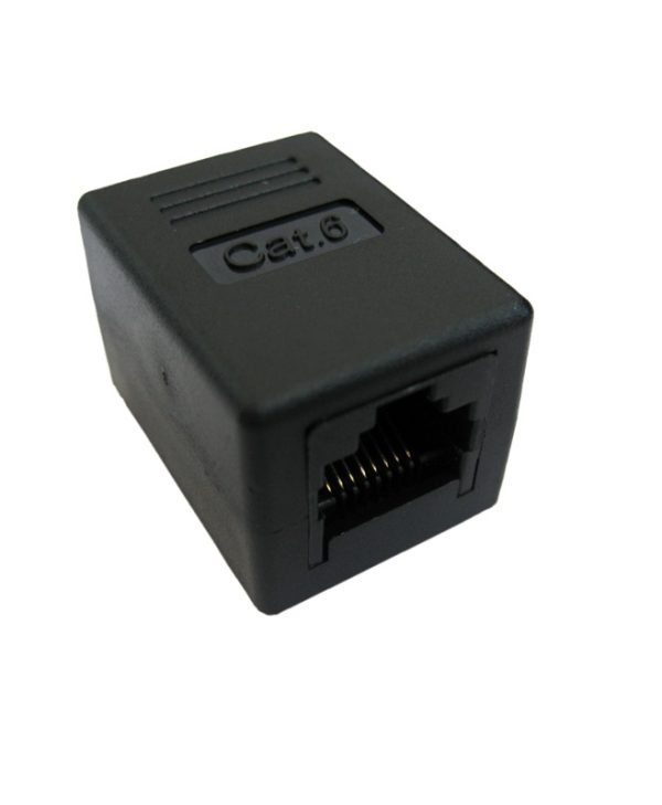 Value STP Cat.6a RJ45 Inline Coupler Unshielded Black 21.99.3001-20