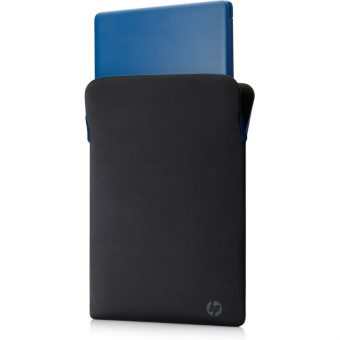 HP Reversible Protective 14.1" Black/Blue Sleeve 2F1X4AA - Image 5
