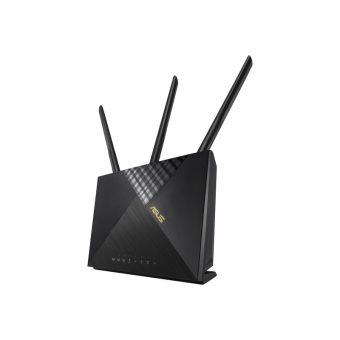 Asus AX1800 4G-AX56 Wi-Fi 6E LTE Router Black 90IG06G0-MO3110
