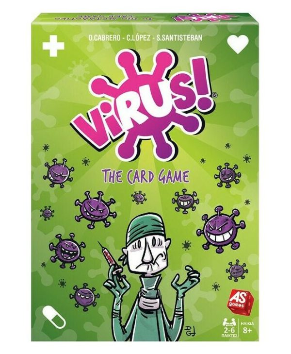 AS Παιχνίδια με Κάρτες: Virus! 1040-21125