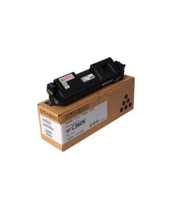 Ricoh SP C360X Toner Black 10k Pgs 408250