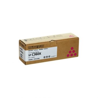 Ricoh SP C360X Toner Magenta 9k Pgs 408252 - Image 2