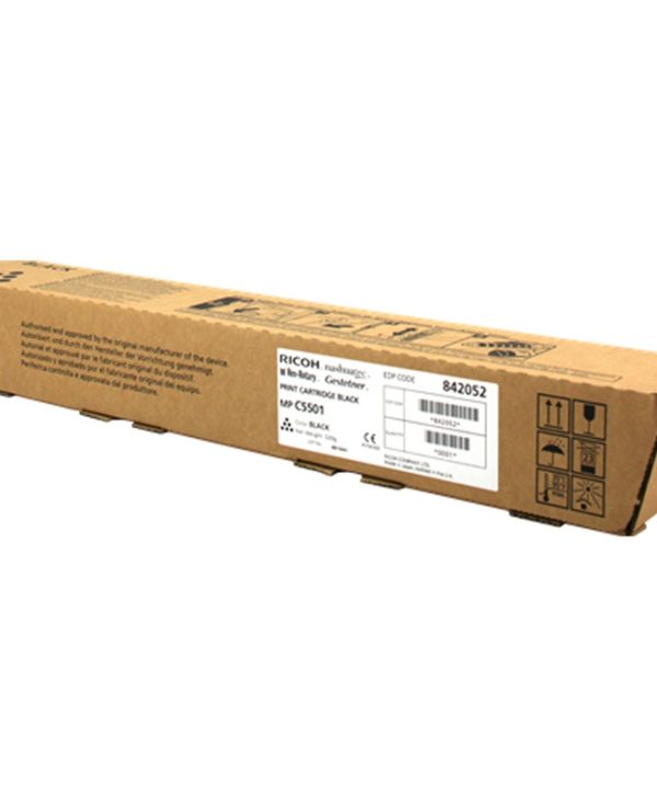Ricoh MPC 5501 Toner Black 25.5k Pgs 842052