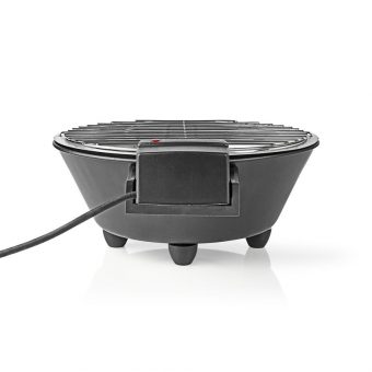 Nedis  Electric Barbeque Round 30 cm 1250Watt BBQE112BK - Image 3