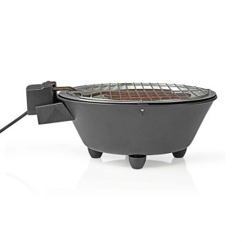 Nedis  Electric Barbeque Round 30 cm 1250Watt BBQE112BK - Image 4