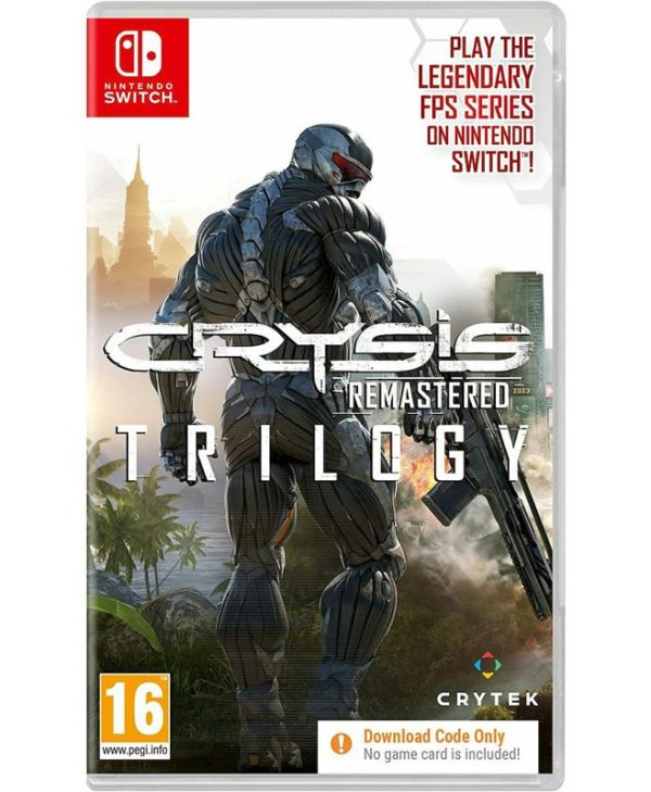Crysis Remastered Trilogy (Code in a Box) - Nintendo Switch