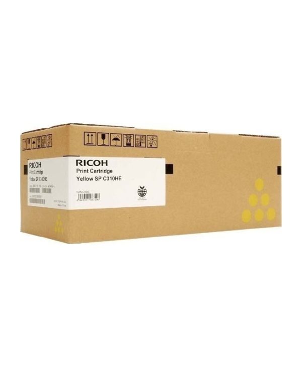 Ricoh SPC 310 Toner Yellow 6k Pgs 407635