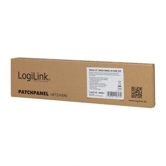 LogiLink Patch Panel 1U 19" 24-Port RJ45 Cat.6a LSA Rack Mount Black NP0061 - Image 8