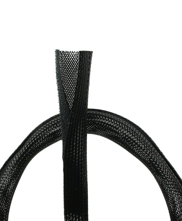 Logilink FlexWrap Cable Sleeve Velcro Wire Manager 1.8m Black KAB0006
