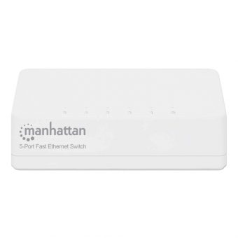 Manhattan 5-Port RJ45 100BaseT Switch White 560672