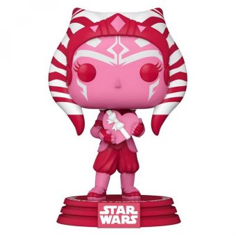 Funko Pop! Star Wars: Valentines - Ahsoka #496 Vinyl Figure 889698601207 - Image 2