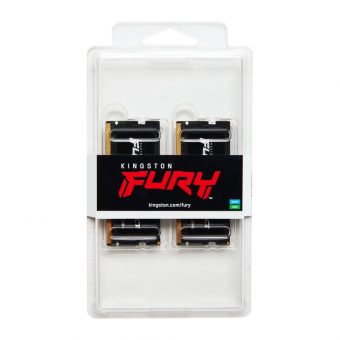 Kingston FURY Impact 16GB (2 x 8GB) 4800 MHz C38 1R DDR5 SO-DIMM Black KF548S38IBK2-16 - Image 3