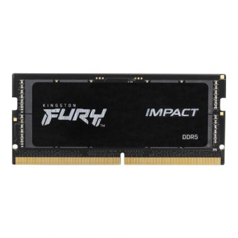 Kingston FURY Impact 8GB 4800 MHz C38 1R DDR5 SO-DIMM Black KF548S38IB-8