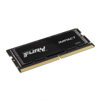 Kingston FURY Impact 32GB 4800MHz C38 1R DDR5 SO-DIMM Black KF548S38IB-32 - Image 2