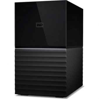 Western Digital My Book Duo, External HDD 20TB Multi-Bay, Black WDBFBE0200JBK