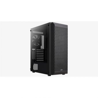 Aerocool Beam Mini Tower Tempered Glass Black 4711099471737 - Image 2