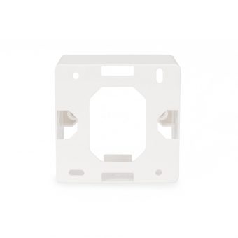 Digitus Wall Box (80mm) 2-Port Keystone White DN-93803