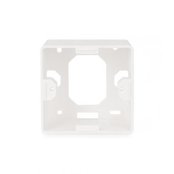 Digitus Wall Box (80mm) 2-Port Keystone White DN-93803 - Image 2