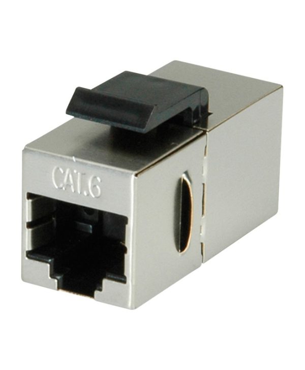 Value Keystone Module Coupler UTP RJ45 Cat.6 Silver 21.99.3004-20